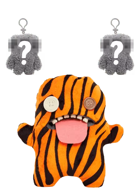 Oogah Boogah Tiger & Keyring Pack